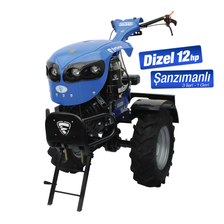 Fırtına FTN510 Dizel Marşlı/İpli Çapalama Makinesi 12 HP İpli