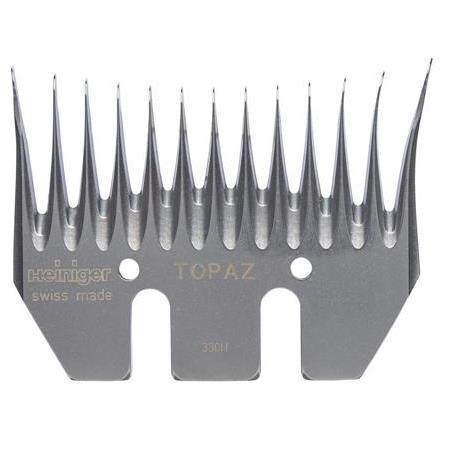 Heineger Koyun Kırkma Makinası Alt Bıçak. Topaz Tam kalınlık 84,5 mm genişlik