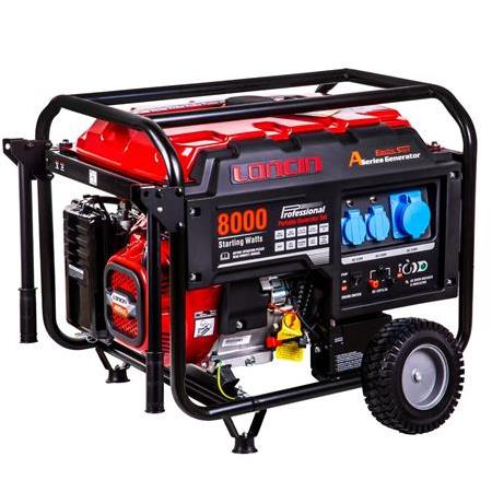 Loncin LC8000D-A Eur5 Jeneratör 6,5Kw Marşlı