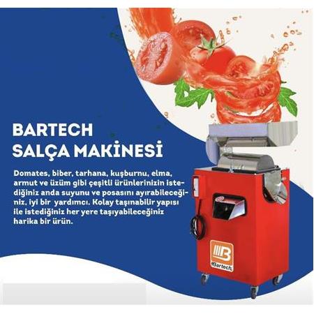 Bartech Domates ve Biber Salça Makinası