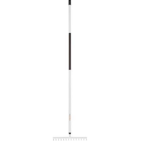 Fiskars Beyaz Hafif Toprak Tırmığı 14 Diş 1019608 - Temiztarim.com