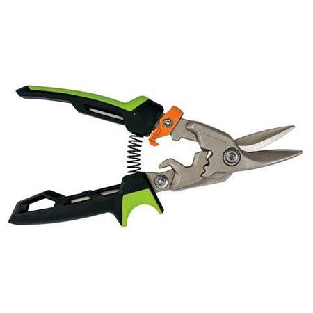 Fiskars 1027208 PowerGear Metal Levha Makası - Sağ Kesim